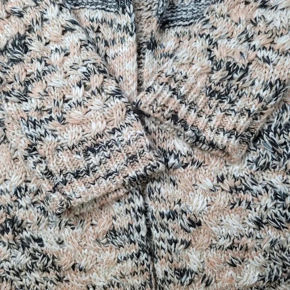 Maurices Long Marled Open Front Cardigan size XL